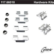 CENTRIC PARTS Disc Brake Hardware Kit, 117.66018 117.66018